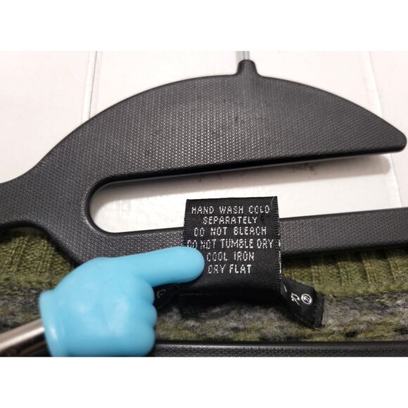 Vintage Fair Isle Lambswool Cardigan Nordic Knit Sweater - Picture 10 of 11